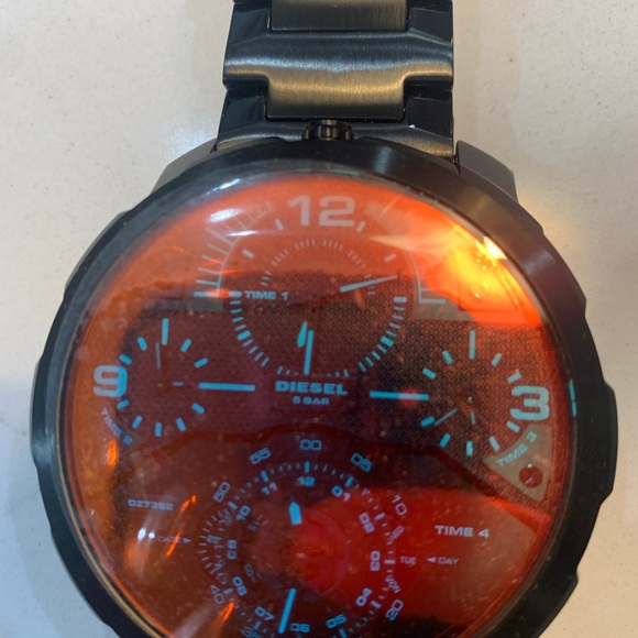 Diesel Black Multi-Dial Watch - Picture 10 of 11